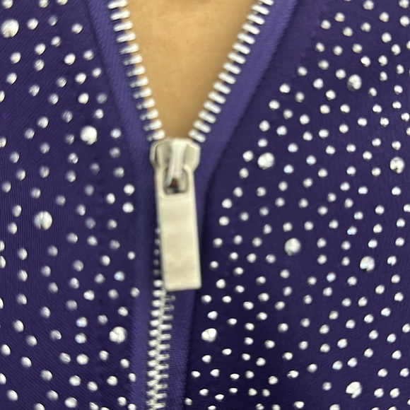 Phoebe J Purple Bling Jacket NEW - Picture 11 of 11